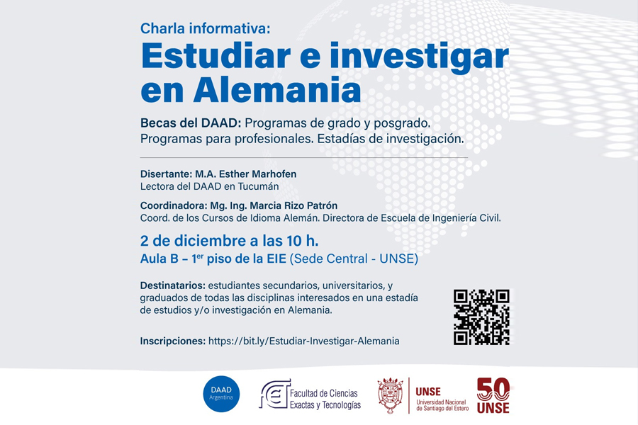 Charla Informativa: Estudiar E Investigar En Alemania