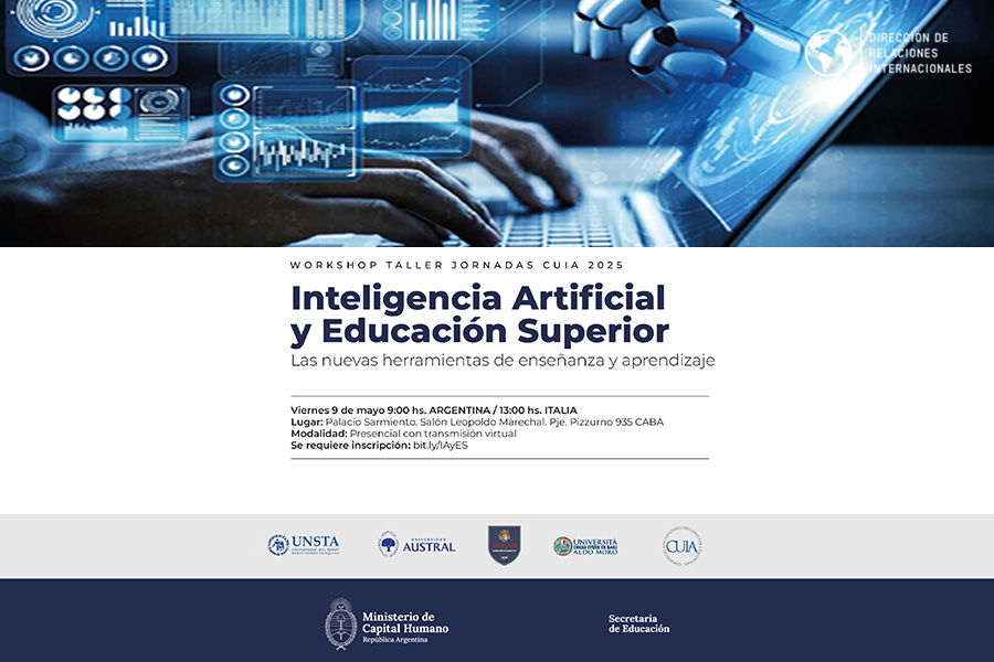 Workshop: Inteligencia Artificial y Educación Superior