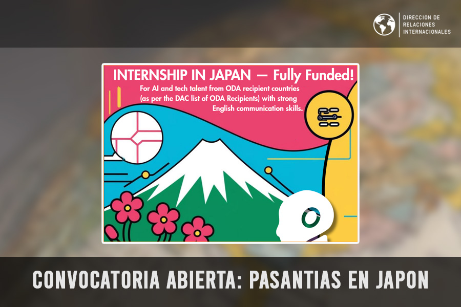 Convocatoria abierta: Programa de Pasantías en Japón